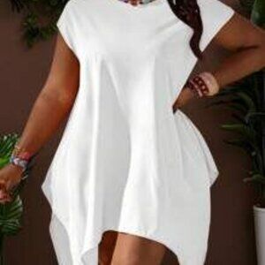 Slaydiva Plus Size Casual Sun Dress